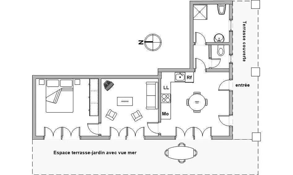 Holiday home Gite Vue Mer Panoramique Six-Fours-les-Plages France